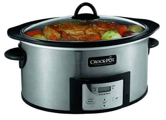 Slow Cooker with Safe Cooking Pot