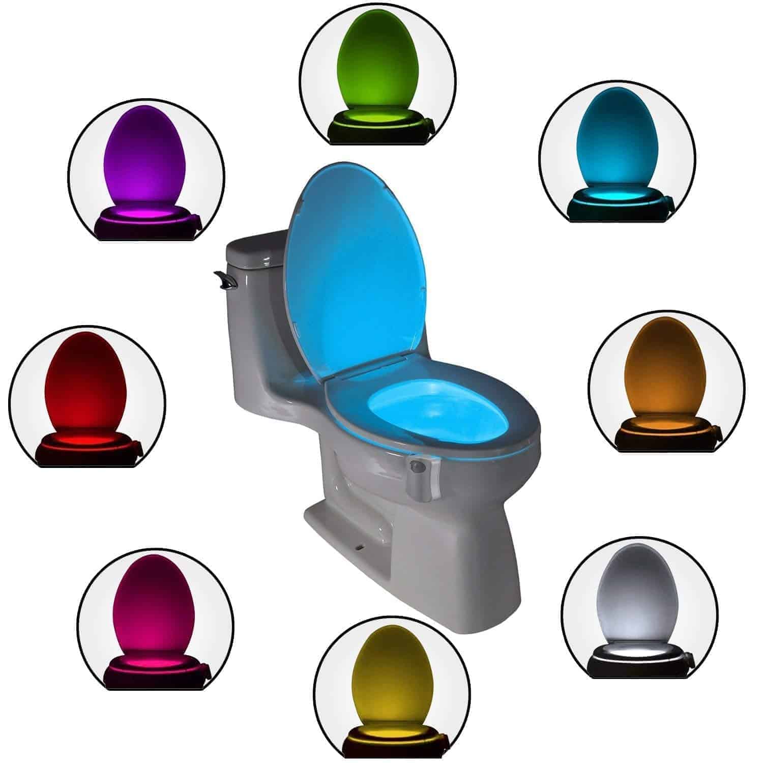 Fun Toilet Night Light Gadget Gift under $20